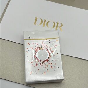 Dior Joy Card Game - White and Gold